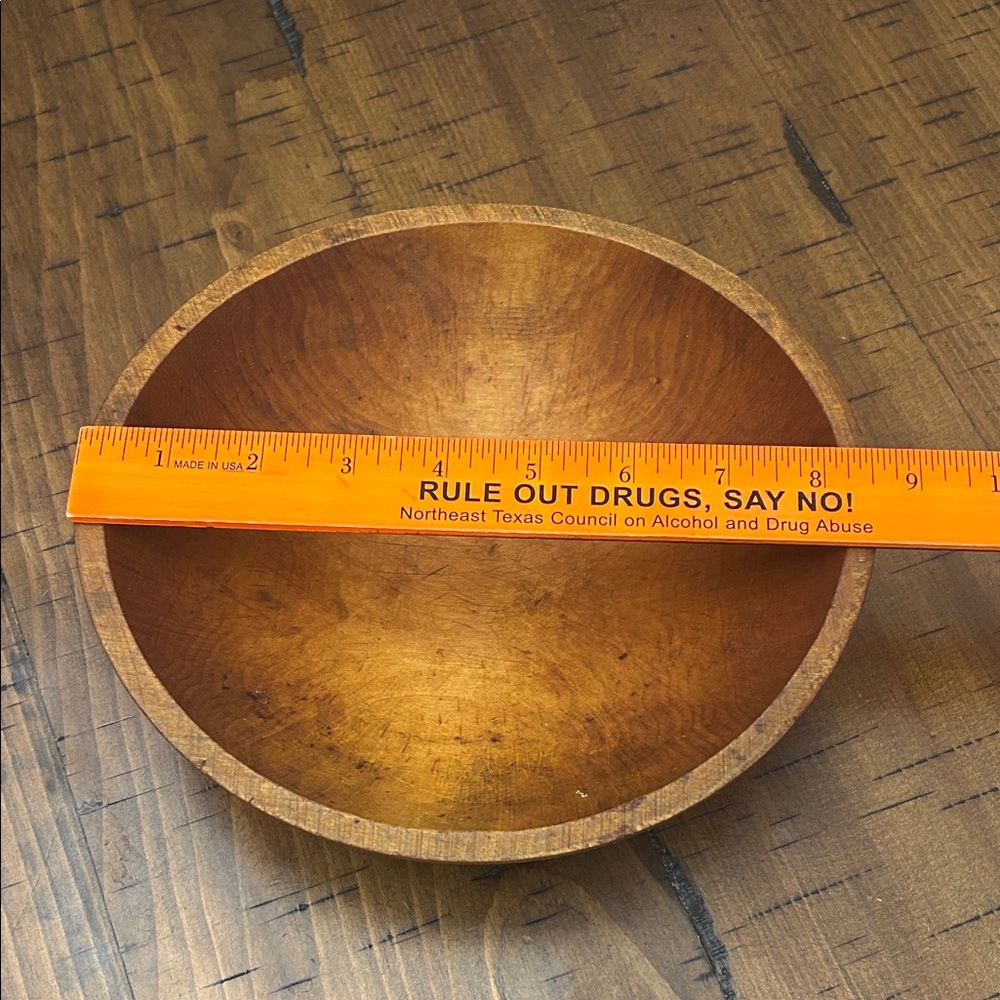 Vintage PArrish wooden dough bowl. - Picture 3 of 3